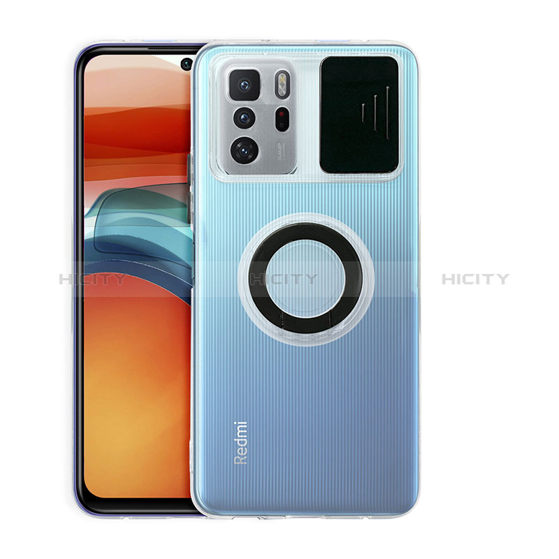 Xiaomi Poco X3 GT 5G用360度 フルカバー極薄ソフトケース シリコンケース 耐衝撃 全面保護 バンパー MJ1 Xiaomi ブラック