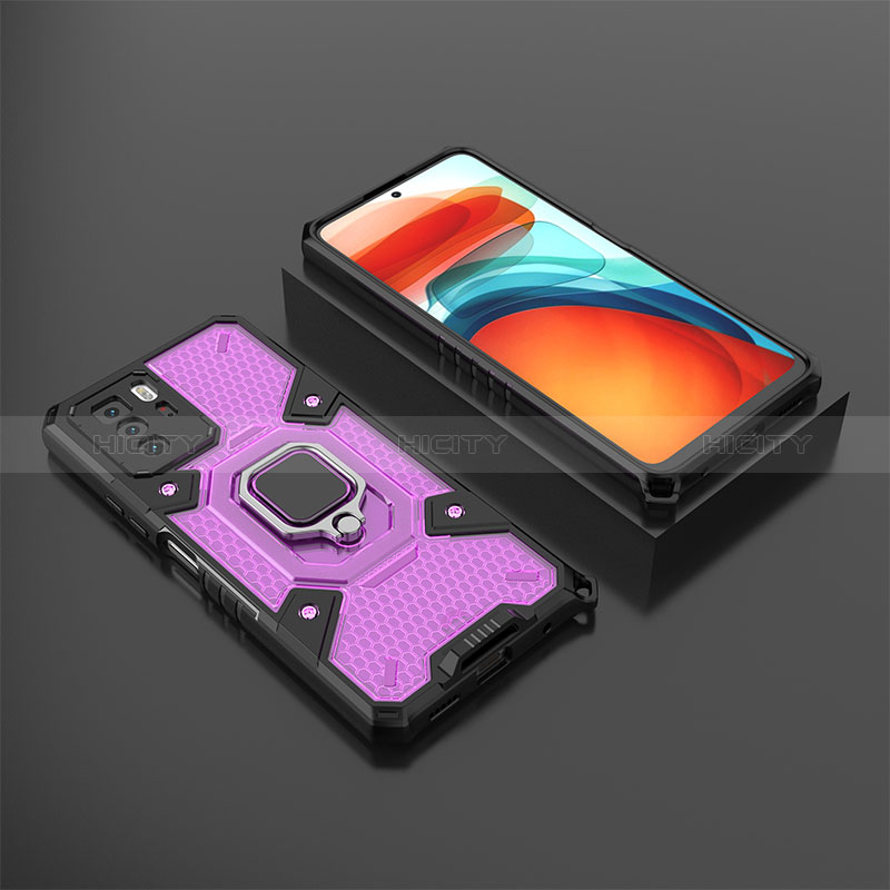 Xiaomi Poco X3 GT 5G用ハイブリットバンパーケース プラスチック アンド指輪 マグネット式 KC3 Xiaomi 