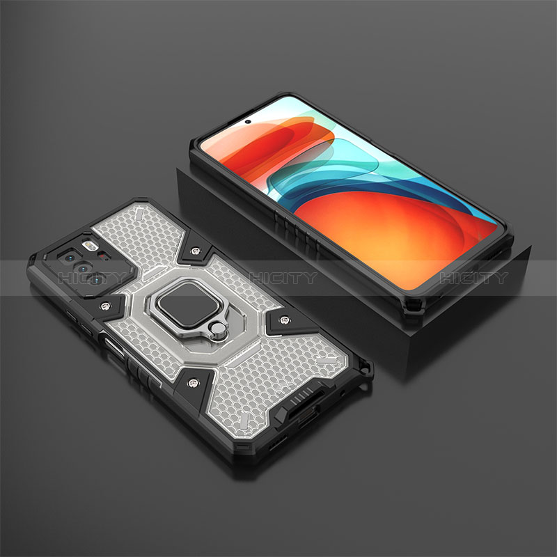 Xiaomi Poco X3 GT 5G用ハイブリットバンパーケース プラスチック アンド指輪 マグネット式 KC3 Xiaomi 