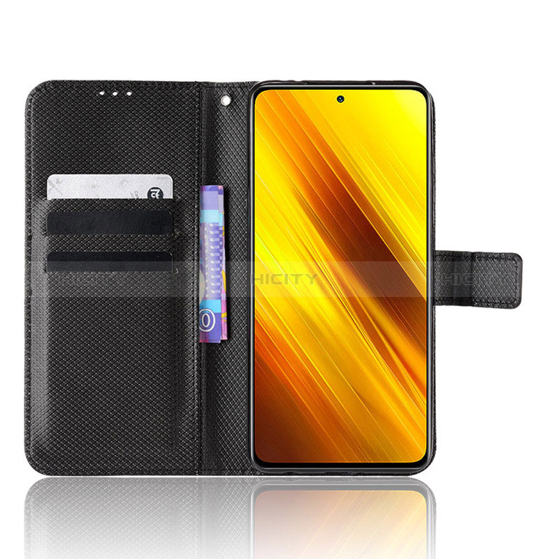 Xiaomi Poco X3 Pro用手帳型 レザーケース スタンド カバー BY1 Xiaomi 