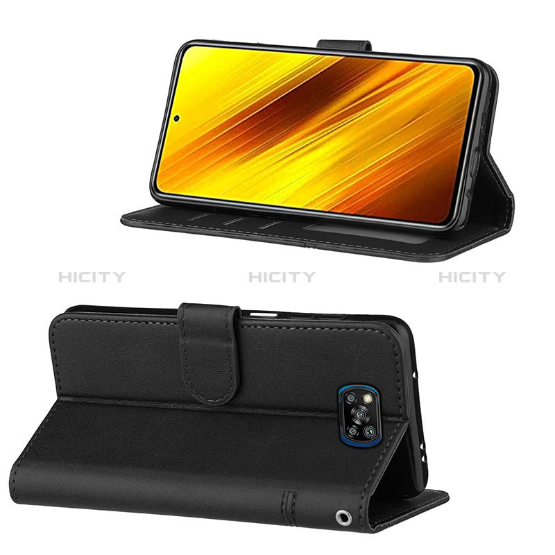 Xiaomi Poco X3 Pro用手帳型 レザーケース スタンド カバー Y01X Xiaomi 