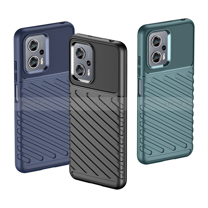 Xiaomi Poco X4 GT 5G用シリコンケース ソフトタッチラバー ツイル カバー MF1 Xiaomi 