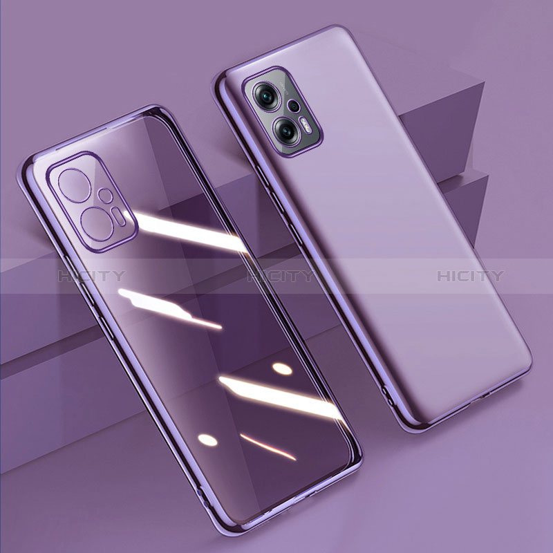 Xiaomi Poco X4 GT 5G用極薄ソフトケース シリコンケース 耐衝撃 全面保護 透明 H01 Xiaomi 