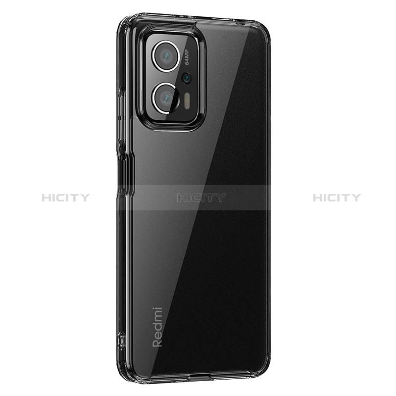 Xiaomi Poco X4 GT 5G用ハイブリットバンパーケース クリア透明 プラスチック カバー W01L Xiaomi 