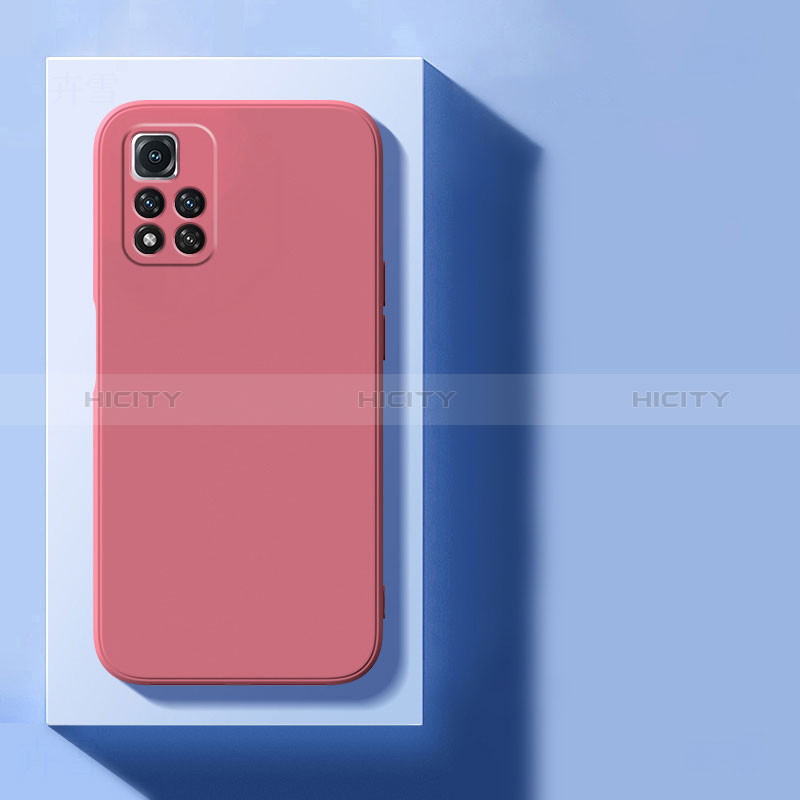 Xiaomi Poco X4 NFC用360度 フルカバー極薄ソフトケース シリコンケース 耐衝撃 全面保護 バンパー YK4 Xiaomi レッド