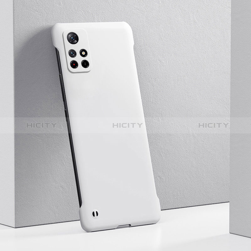 Xiaomi Poco X4 NFC用ハードケース プラスチック 質感もマット カバー YK4 Xiaomi ホワイト