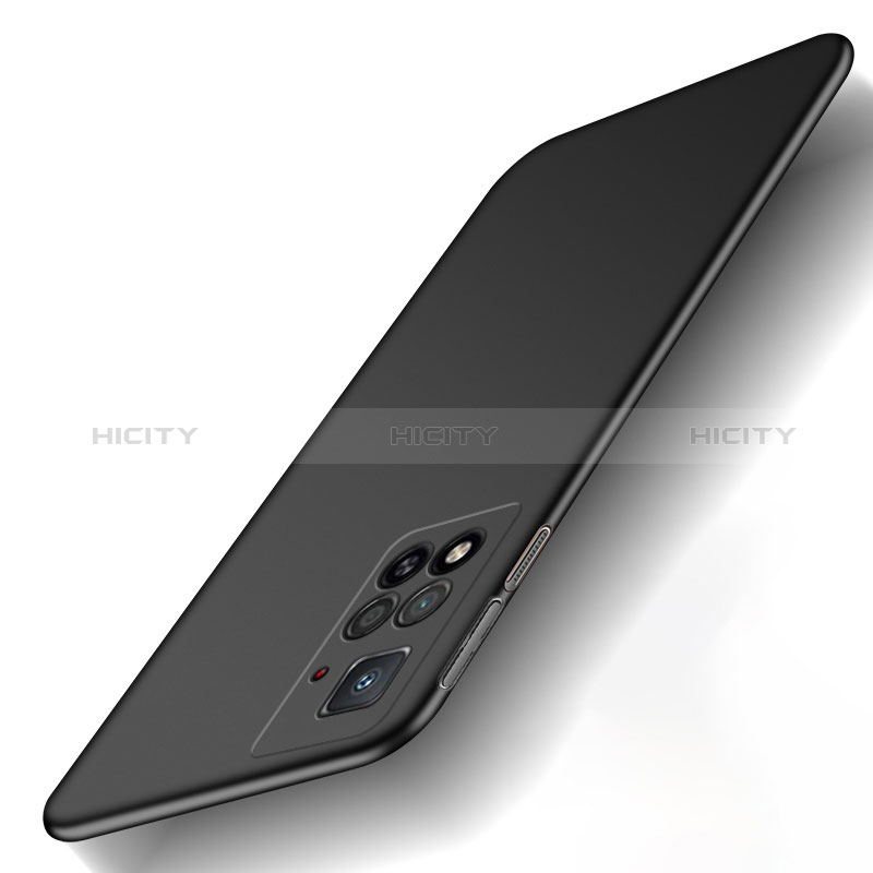 Xiaomi Poco X4 NFC用ハードケース プラスチック 質感もマット カバー YK1 Xiaomi ブラック