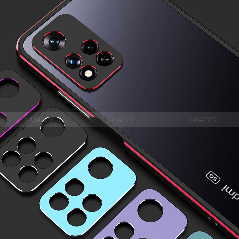 Xiaomi Poco X4 NFC用ケース 高級感 手触り良い アルミメタル 製の金属製 バンパー カバー Xiaomi 