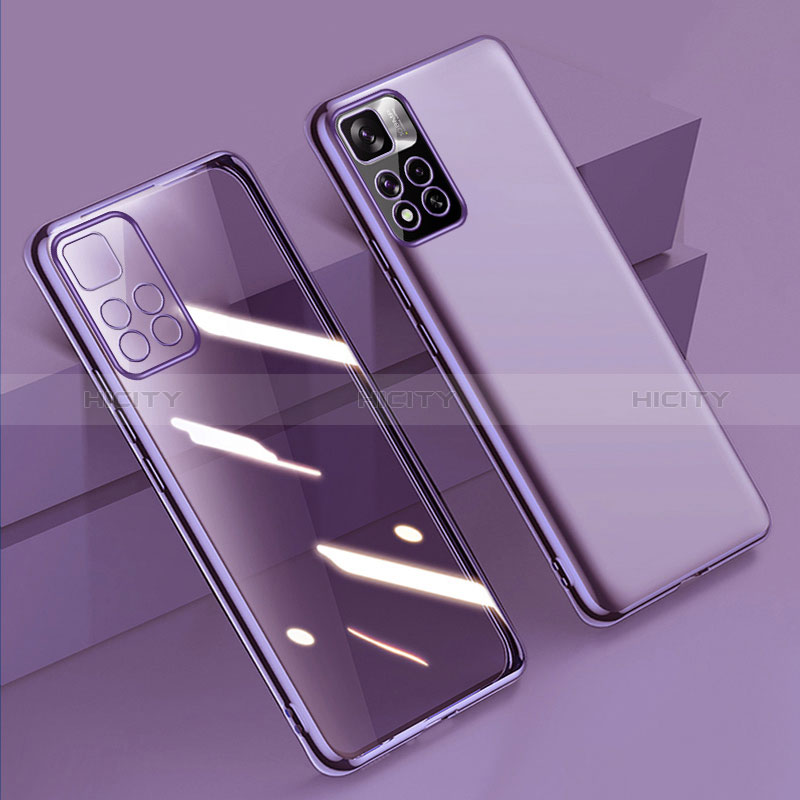 Xiaomi Poco X4 NFC用極薄ソフトケース シリコンケース 耐衝撃 全面保護 透明 H04 Xiaomi 