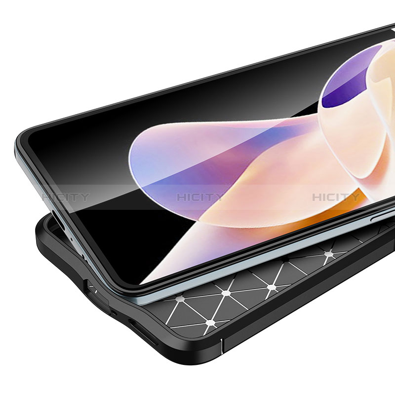 Xiaomi Poco X4 NFC用シリコンケース ソフトタッチラバー レザー柄 カバー WL1 Xiaomi 