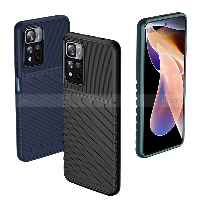 Xiaomi Poco X4 NFC用シリコンケース ソフトタッチラバー ツイル カバー MF1 Xiaomi 