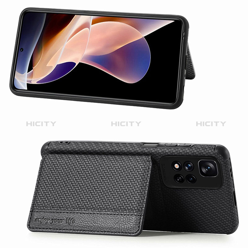 Xiaomi Poco X4 NFC用極薄ソフトケース シリコンケース 耐衝撃 全面保護 マグネット式 バンパー S03D Xiaomi 