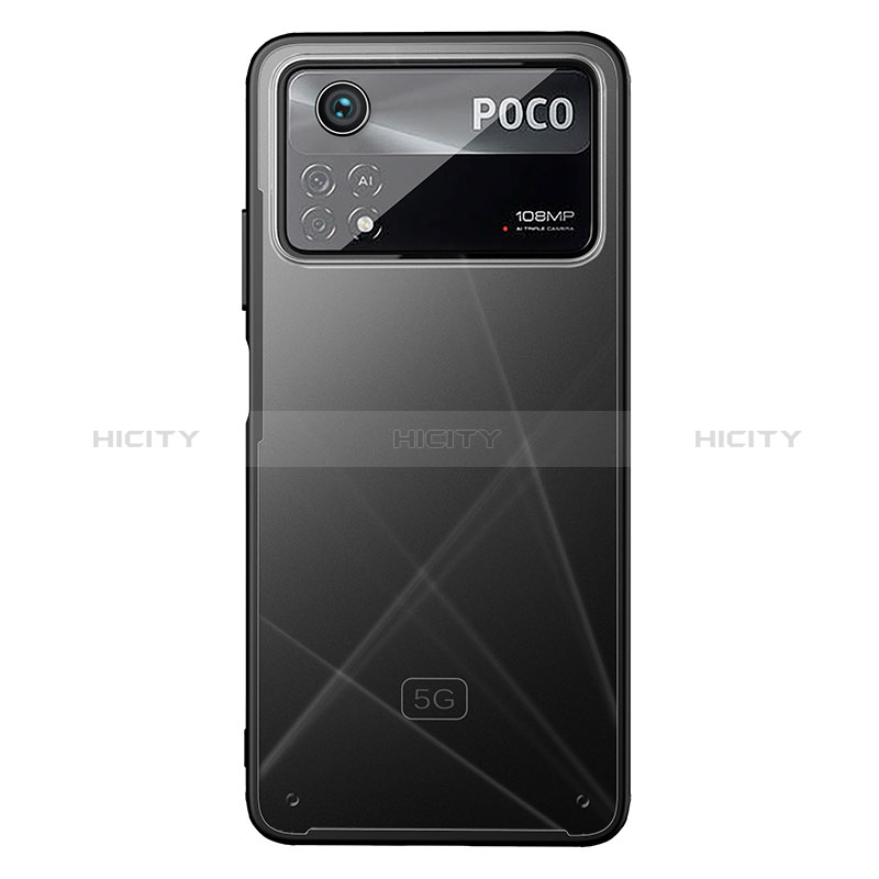 Xiaomi Poco X4 Pro 5G用ハイブリットバンパーケース クリア透明 プラスチック カバー WL1 Xiaomi 