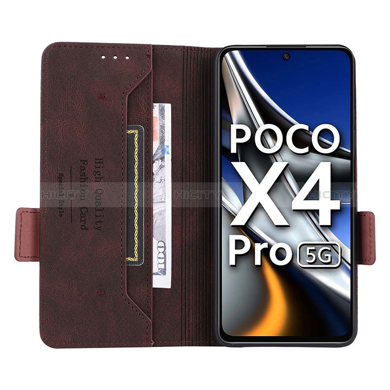 Xiaomi Poco X4 Pro 5G用手帳型 レザーケース スタンド カバー L07Z Xiaomi 