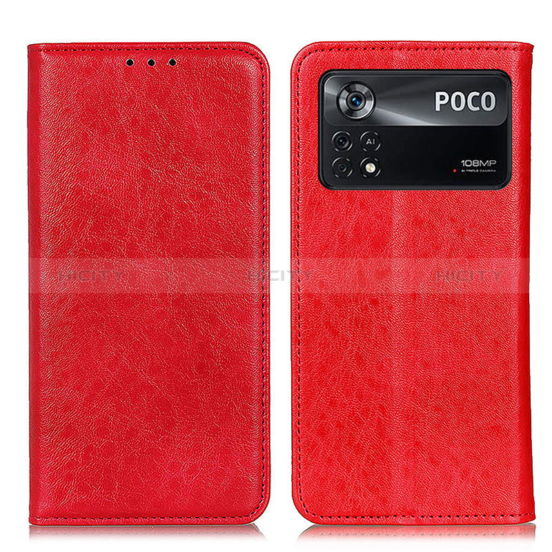 Xiaomi Poco X4 Pro 5G用手帳型 レザーケース スタンド カバー K01Z Xiaomi 