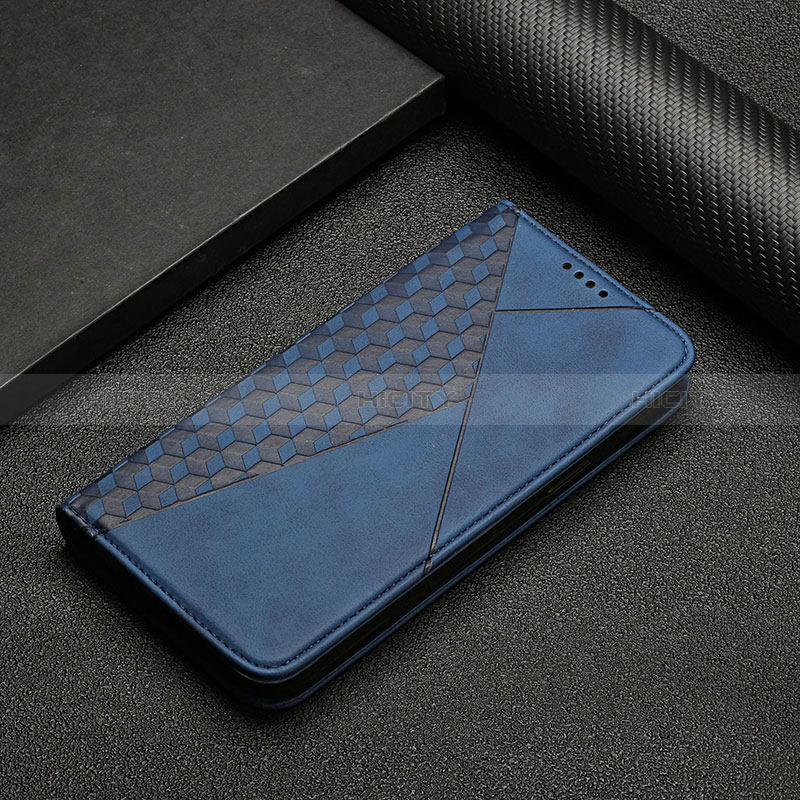 Xiaomi Poco X5 Pro 5G用手帳型 レザーケース スタンド カバー Y02X Xiaomi ネイビー