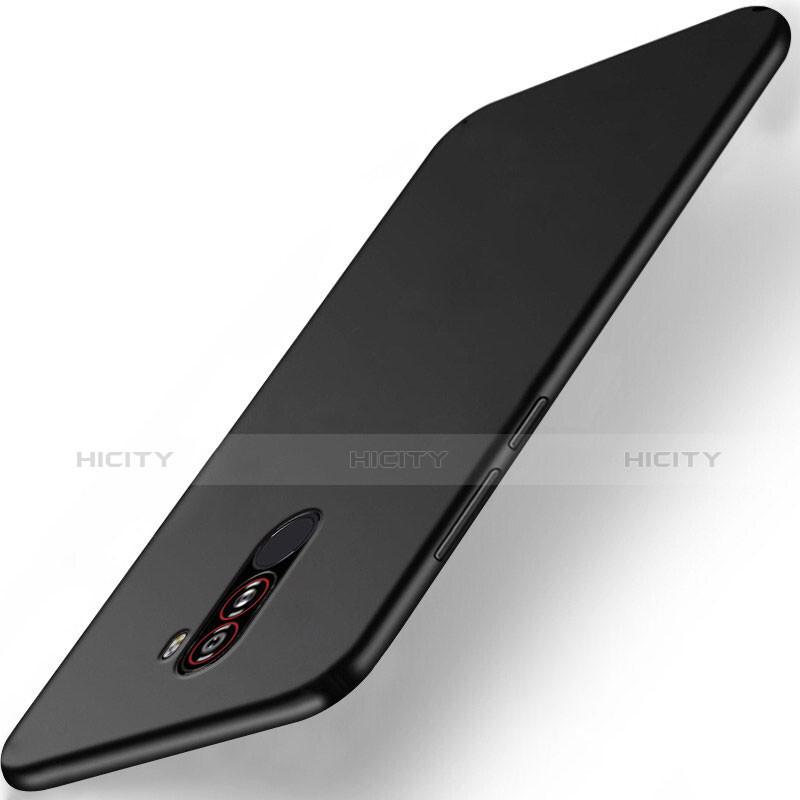 Xiaomi Pocophone F1用極薄ソフトケース シリコンケース 耐衝撃 全面保護 S02 Xiaomi ブラック