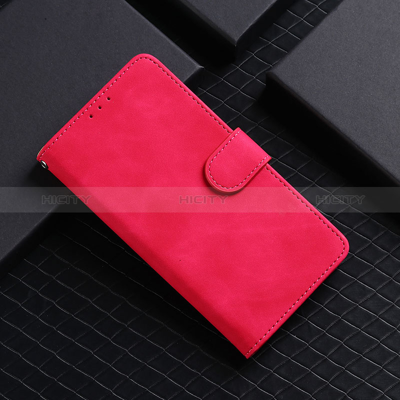 Xiaomi Redmi 10 Power用手帳型 レザーケース スタンド カバー L03Z Xiaomi ローズレッド