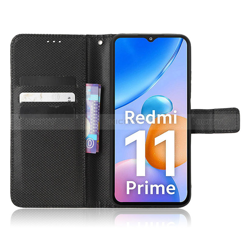Xiaomi Redmi 11 Prime 4G用手帳型 レザーケース スタンド カバー BY1 Xiaomi 