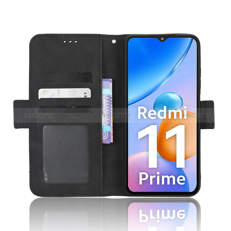 Xiaomi Redmi 11 Prime 4G用手帳型 レザーケース スタンド カバー BY3 Xiaomi 