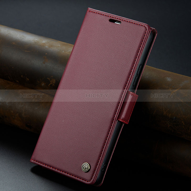 Xiaomi Redmi 12 5G用手帳型 レザーケース スタンド カバー C04S Xiaomi レッド