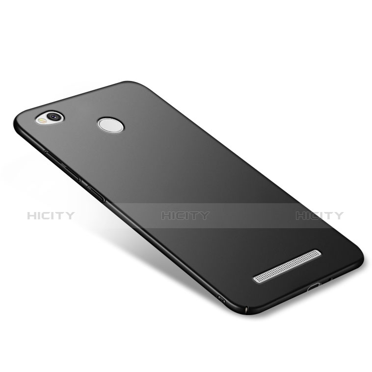 Xiaomi Redmi 3 High Edition用ハードケース プラスチック 質感もマット M03 Xiaomi ブラック