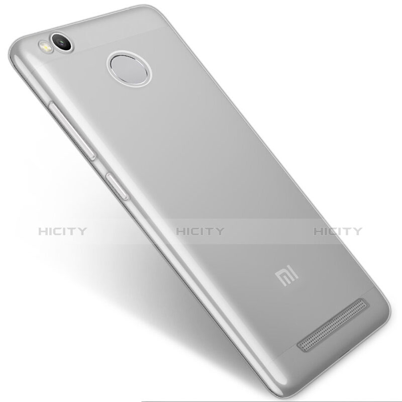 Xiaomi Redmi 3 Pro用極薄ソフトケース シリコンケース 耐衝撃 全面保護 クリア透明 T05 Xiaomi クリア