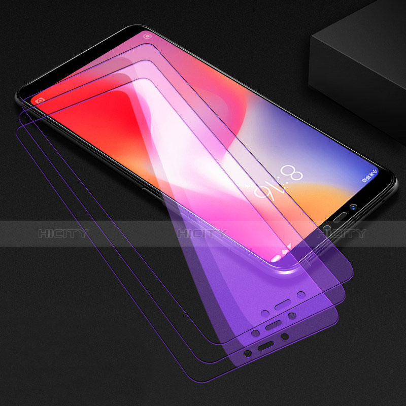 Xiaomi Redmi 6用アンチグレア ブルーライト 強化ガラス 液晶保護フィルム Xiaomi クリア