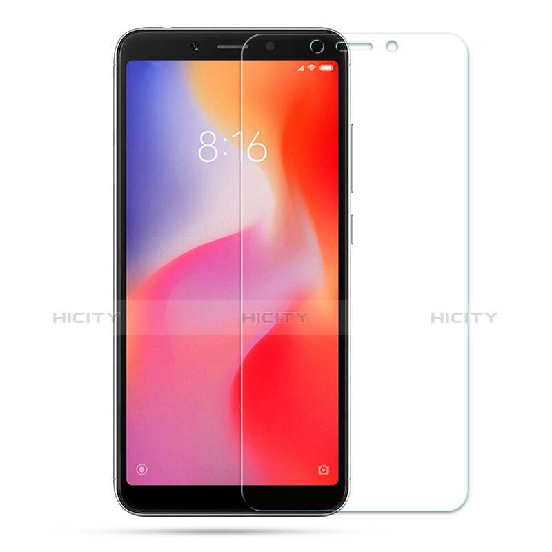 Xiaomi Redmi 6用強化ガラス 液晶保護フィルム T02 Xiaomi クリア