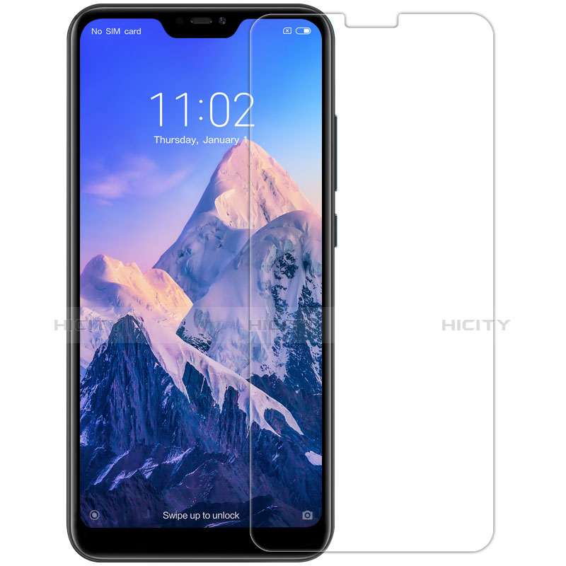 Xiaomi Redmi 6 Pro用強化ガラス 液晶保護フィルム T02 Xiaomi クリア