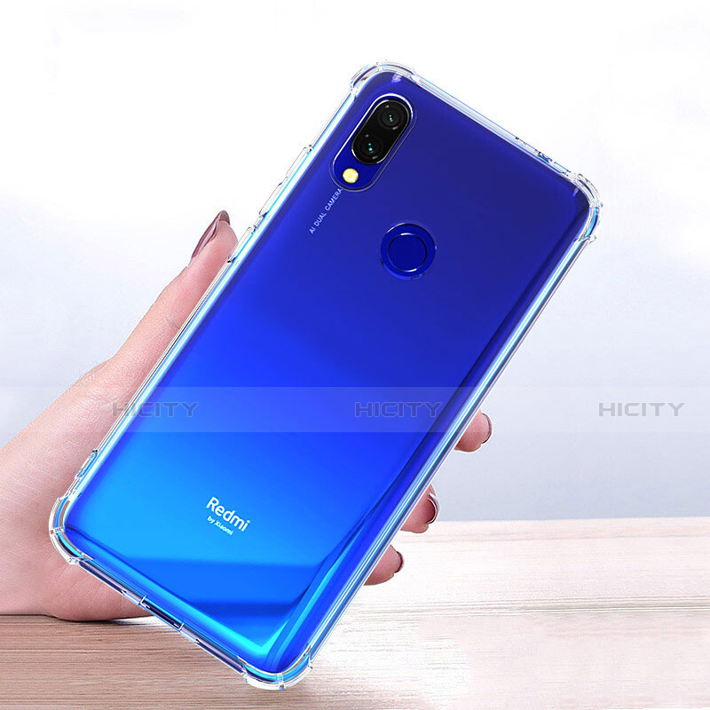 Xiaomi Redmi 7用極薄ソフトケース シリコンケース 耐衝撃 全面保護 クリア透明 カバー Xiaomi クリア