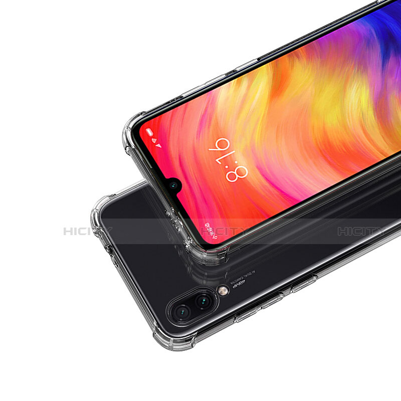 Xiaomi Redmi 7用極薄ソフトケース シリコンケース 耐衝撃 全面保護 クリア透明 T02 Xiaomi クリア