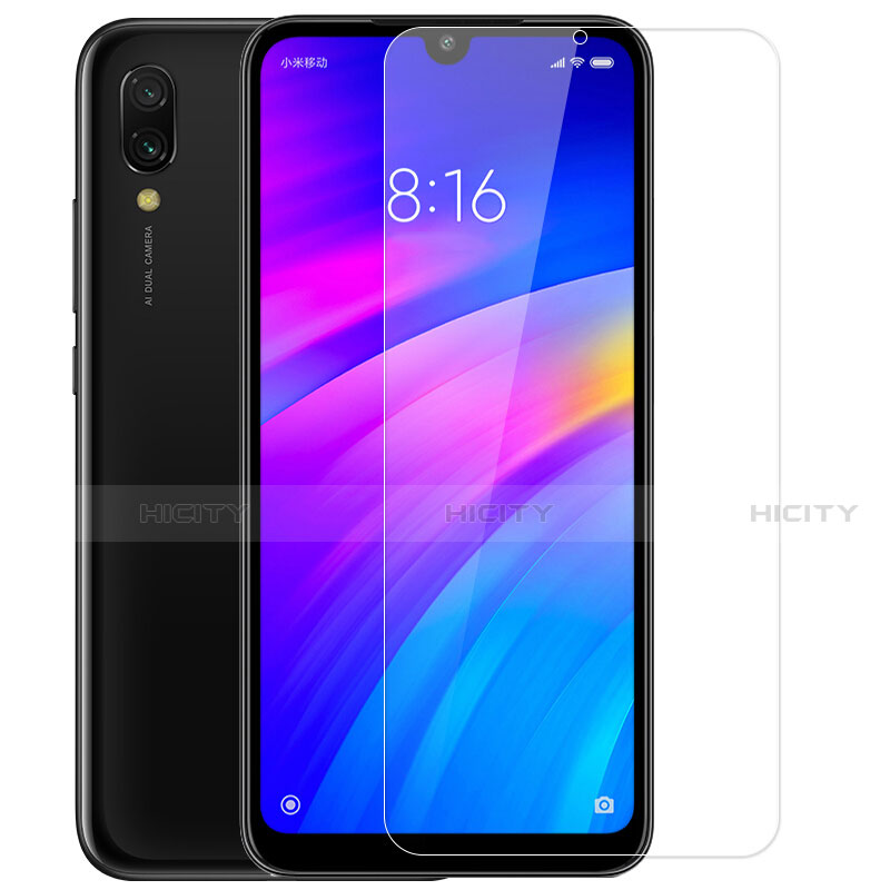 Xiaomi Redmi 7用強化ガラス 液晶保護フィルム T01 Xiaomi クリア