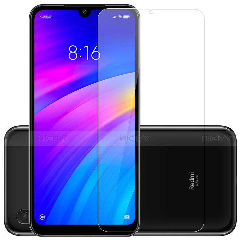 Xiaomi Redmi 7用強化ガラス 液晶保護フィルム T01 Xiaomi クリア