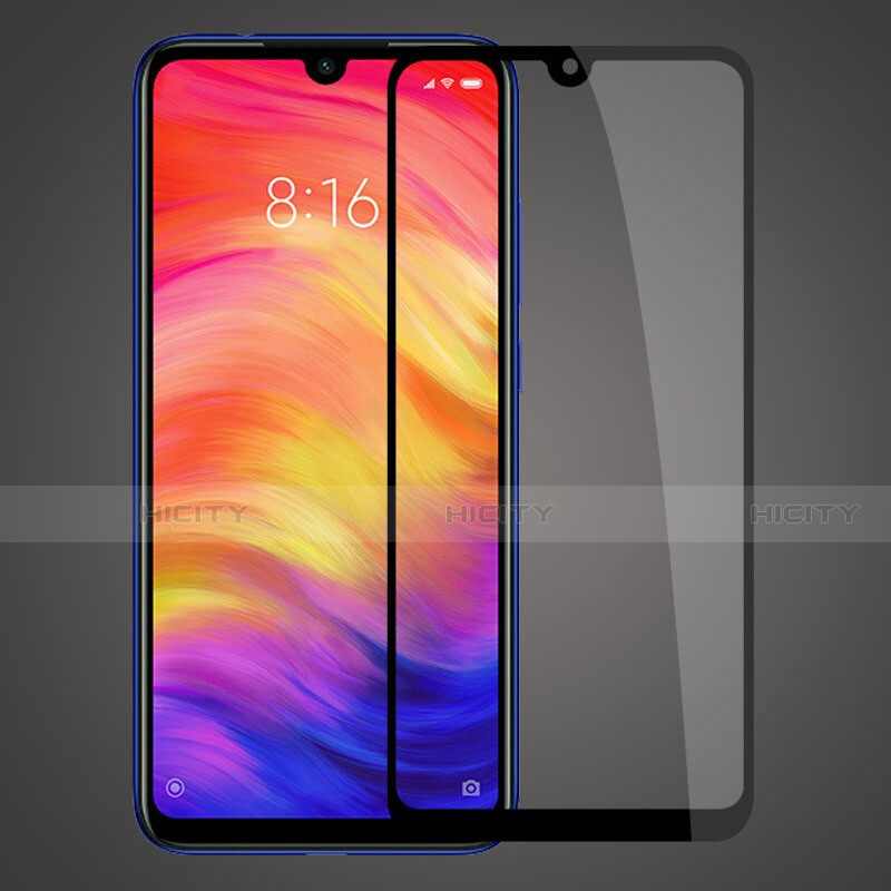 Xiaomi Redmi 7用強化ガラス フル液晶保護フィルム Xiaomi ブラック