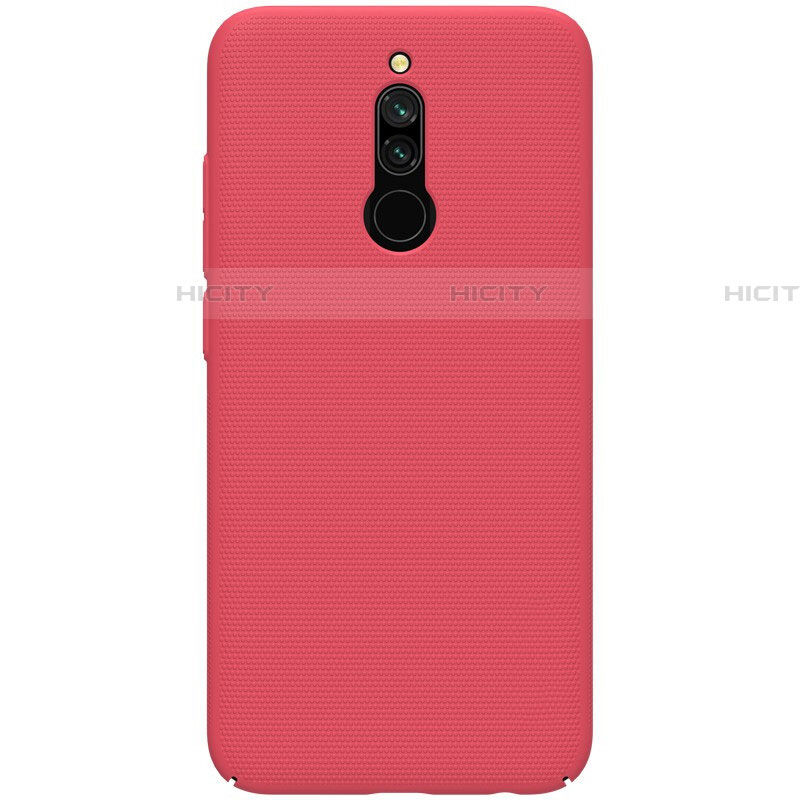 Xiaomi Redmi 8用ハードケース プラスチック 質感もマット カバー M01 Xiaomi レッド