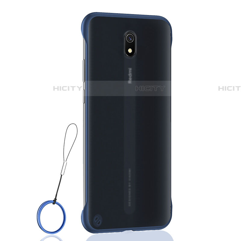 Xiaomi Redmi 8A用ハードカバー クリスタル クリア透明 H01 Xiaomi ネイビー