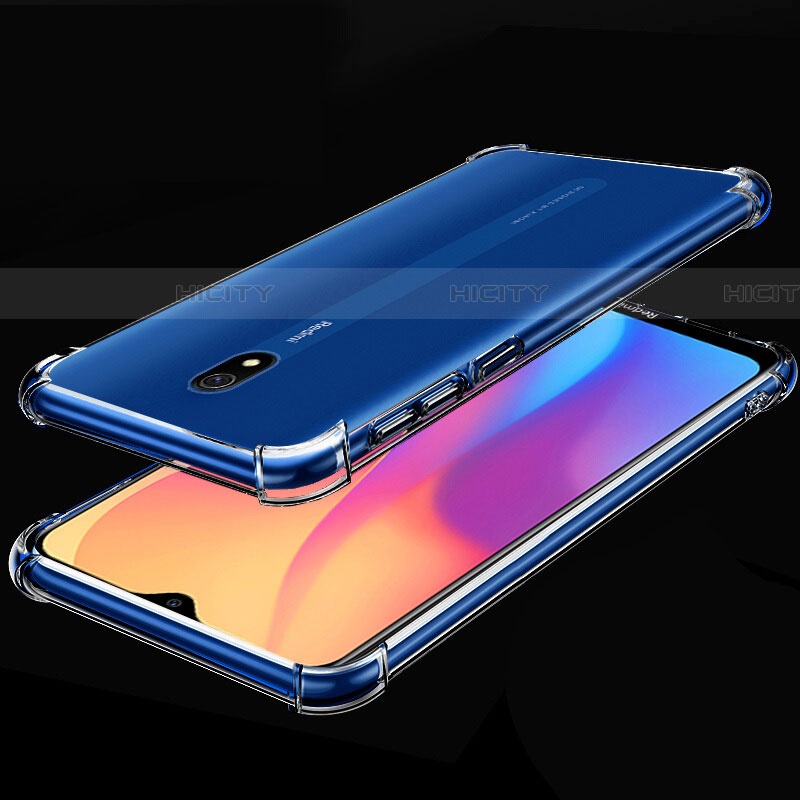 Xiaomi Redmi 8A用極薄ソフトケース シリコンケース 耐衝撃 全面保護 クリア透明 H01 Xiaomi クリア