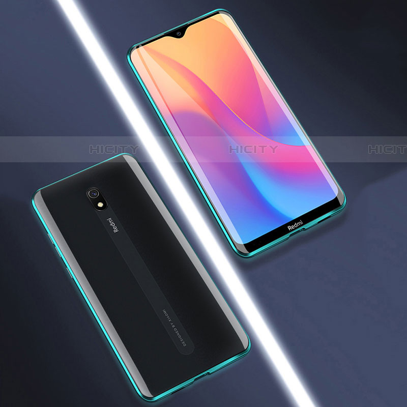 Xiaomi Redmi 8A用ケース 高級感 手触り良い アルミメタル 製の金属製 360度 フルカバーバンパー 鏡面 カバー M01 Xiaomi 