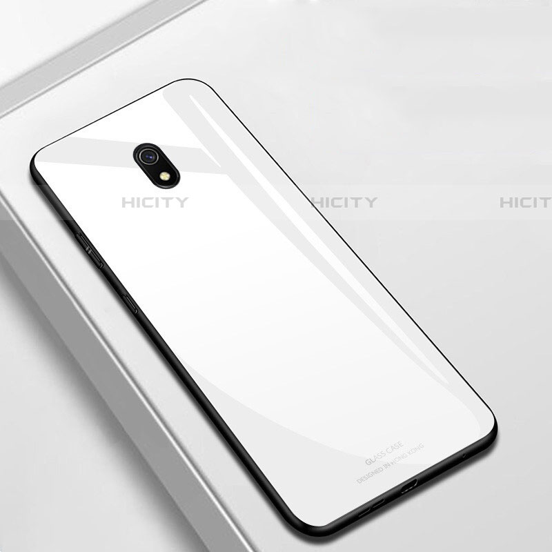 Xiaomi Redmi 8A用ハイブリットバンパーケース プラスチック 鏡面 カバー Xiaomi 