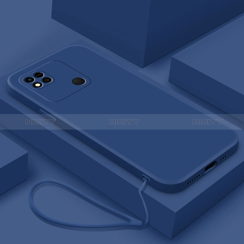 Xiaomi Redmi 9 Activ用360度 フルカバー極薄ソフトケース シリコンケース 耐衝撃 全面保護 バンパー YK4 Xiaomi ネイビー