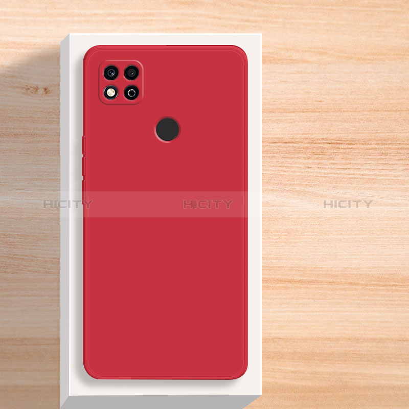 Xiaomi Redmi 9 Activ用360度 フルカバー極薄ソフトケース シリコンケース 耐衝撃 全面保護 バンパー YK2 Xiaomi レッド