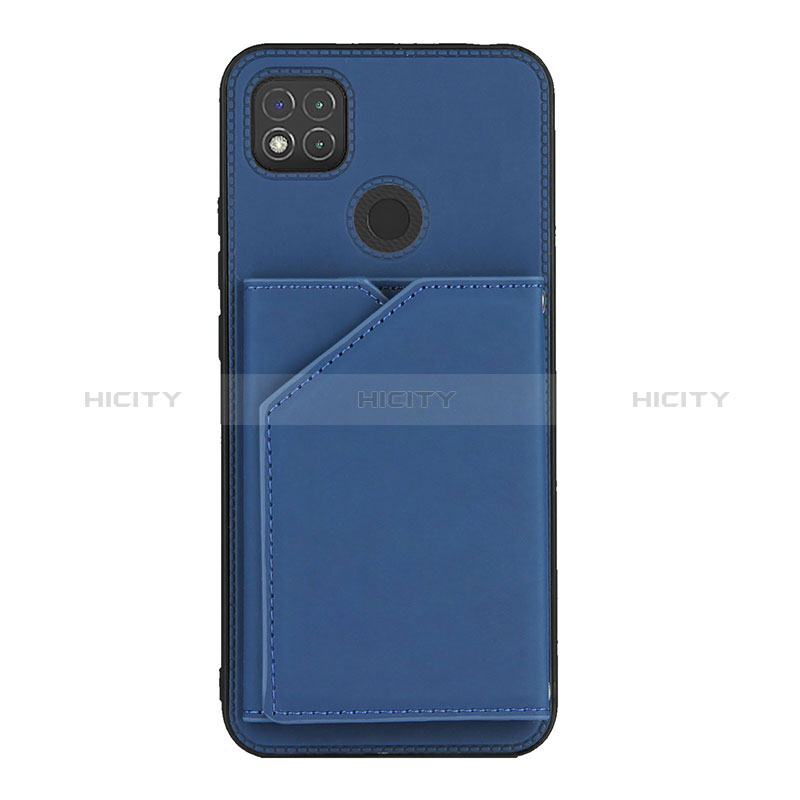 Xiaomi Redmi 9 Activ用ケース 高級感 手触り良いレザー柄 Y01B Xiaomi ネイビー