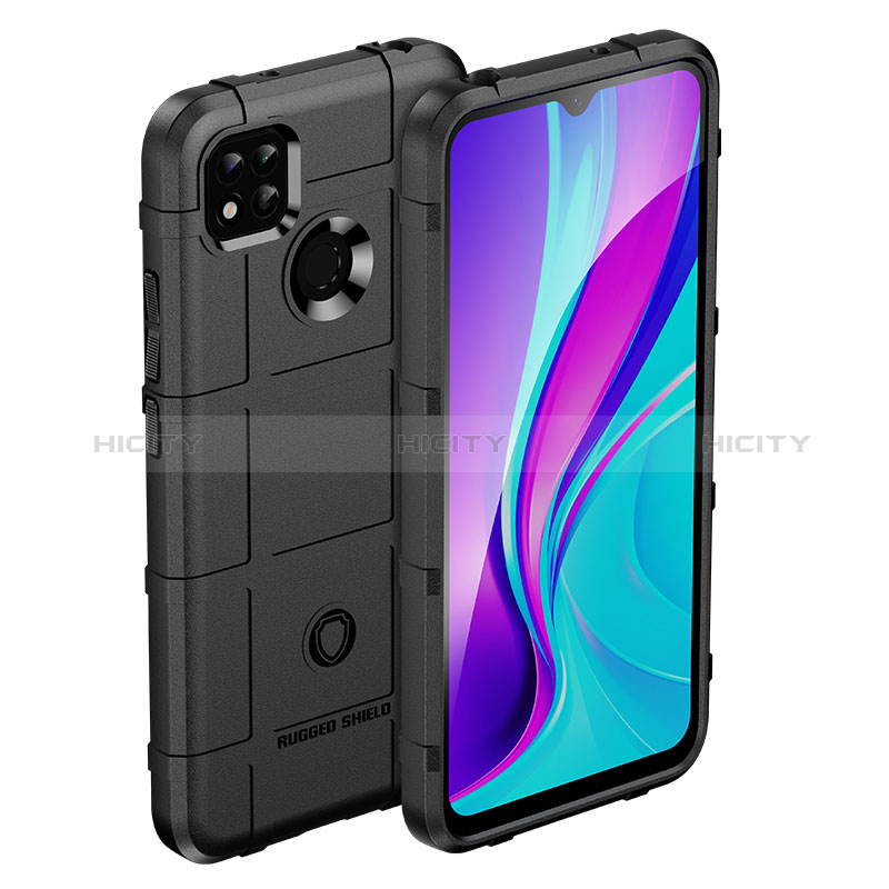 Xiaomi Redmi 9 Activ用360度 フルカバー極薄ソフトケース シリコンケース 耐衝撃 全面保護 バンパー J01S Xiaomi 