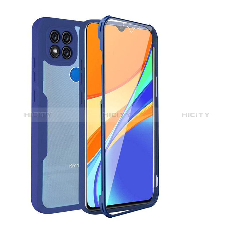 Xiaomi Redmi 9 Activ用360度 フルカバー ハイブリットバンパーケース クリア透明 プラスチック カバー MJ1 Xiaomi 