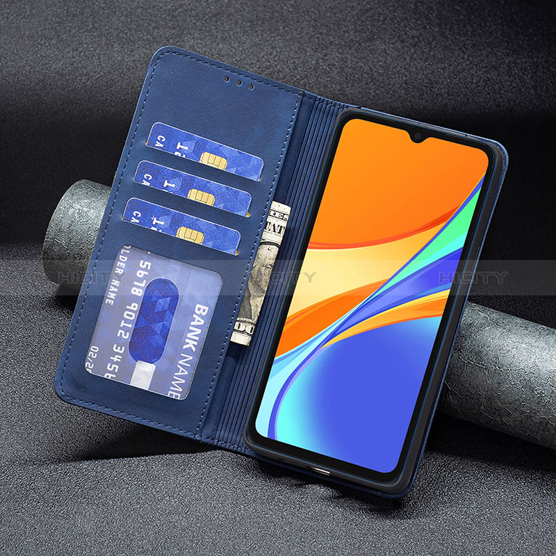 Xiaomi Redmi 9 Activ用手帳型 レザーケース スタンド カバー B02F Xiaomi 