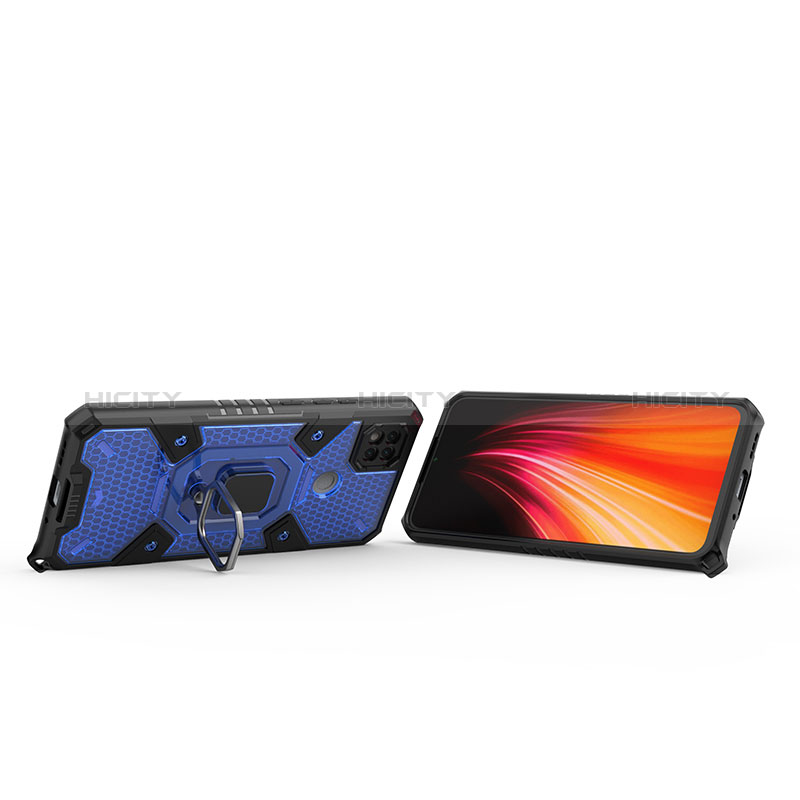 Xiaomi Redmi 9 Activ用ハイブリットバンパーケース プラスチック アンド指輪 マグネット式 KC3 Xiaomi 