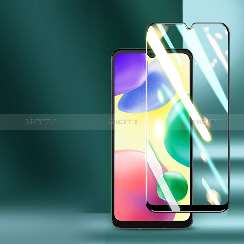 Xiaomi Redmi 9 Activ用強化ガラス フル液晶保護フィルム F02 Xiaomi ブラック