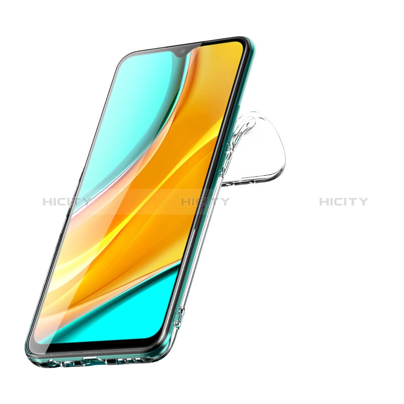 Xiaomi Redmi 9用極薄ソフトケース シリコンケース 耐衝撃 全面保護 クリア透明 T03 Xiaomi クリア