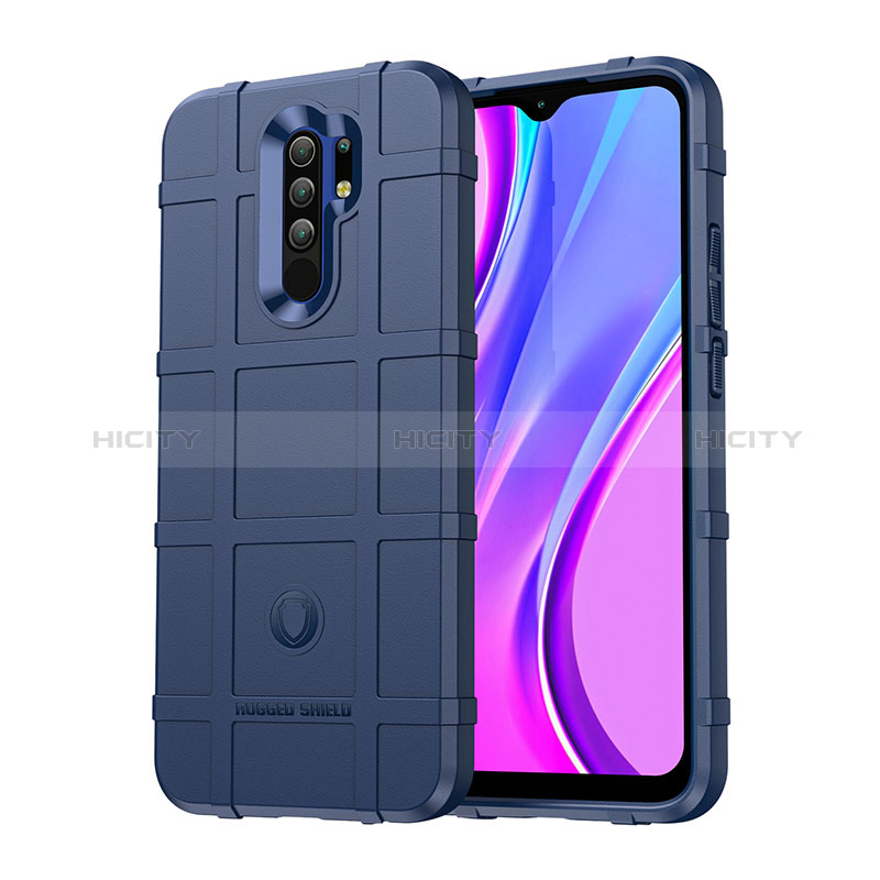 Xiaomi Redmi 9用360度 フルカバー極薄ソフトケース シリコンケース 耐衝撃 全面保護 バンパー J01S Xiaomi 